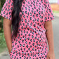 Pink Leopard lounge set