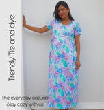 Sky Splash Full Length Maxi