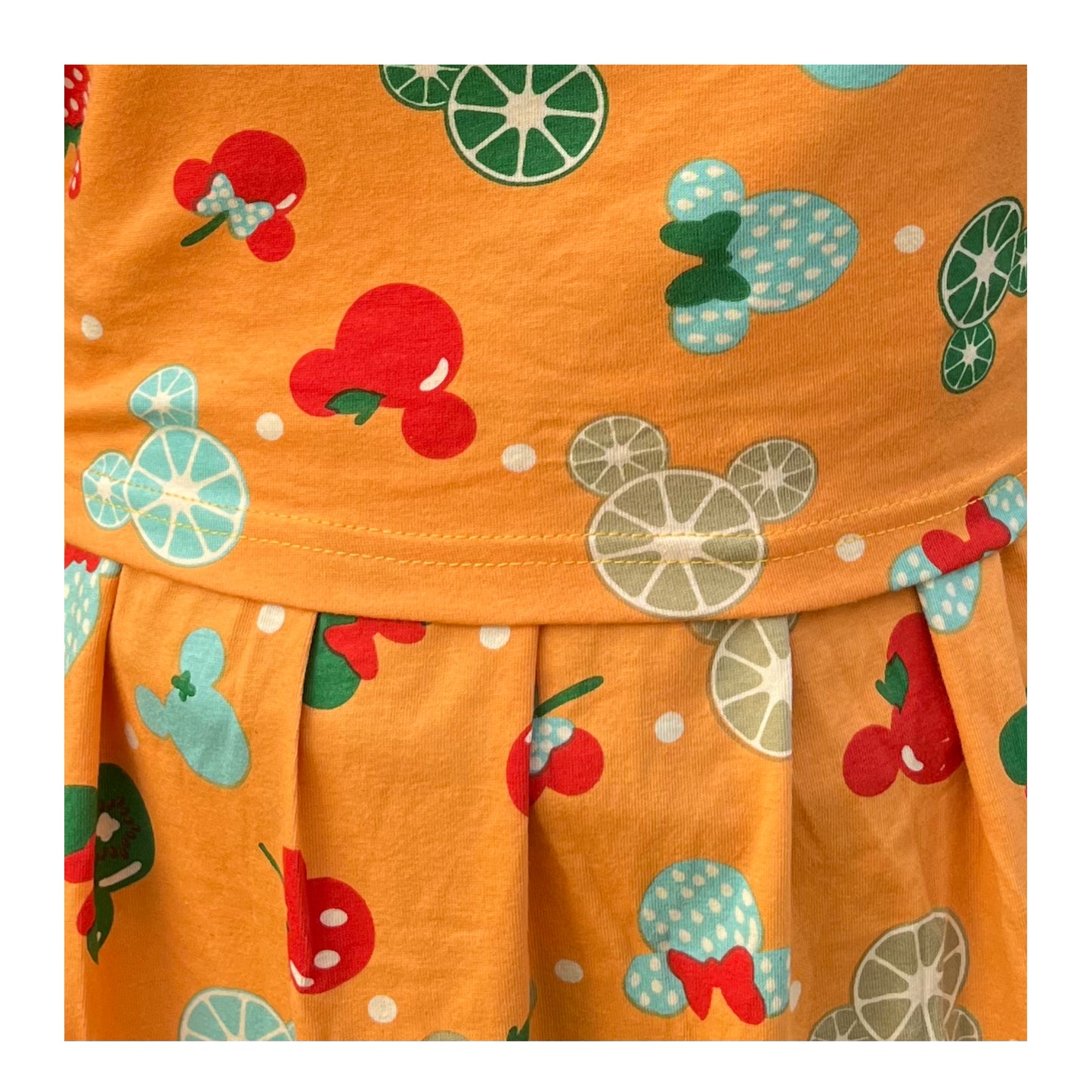 Yellow Micky Full Length Maxi