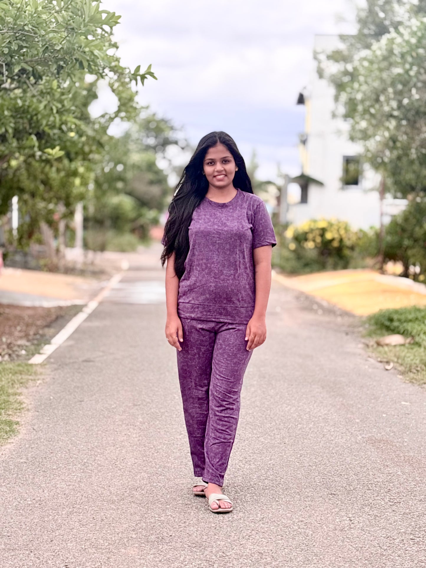 Purple Haze Tie & Dye lounge set