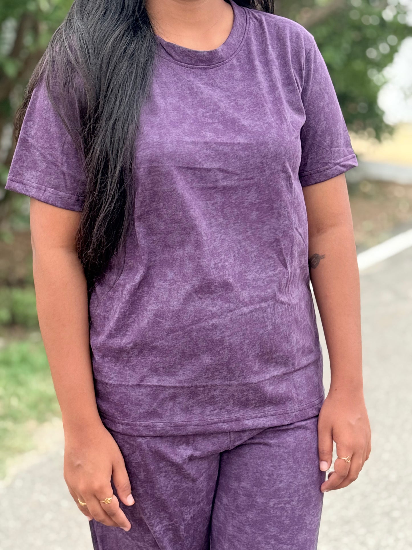 Purple Haze Tie & Dye lounge set
