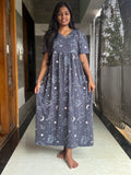 Starry Night Cotton maxi