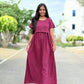 Wine Dots Full length Maxi