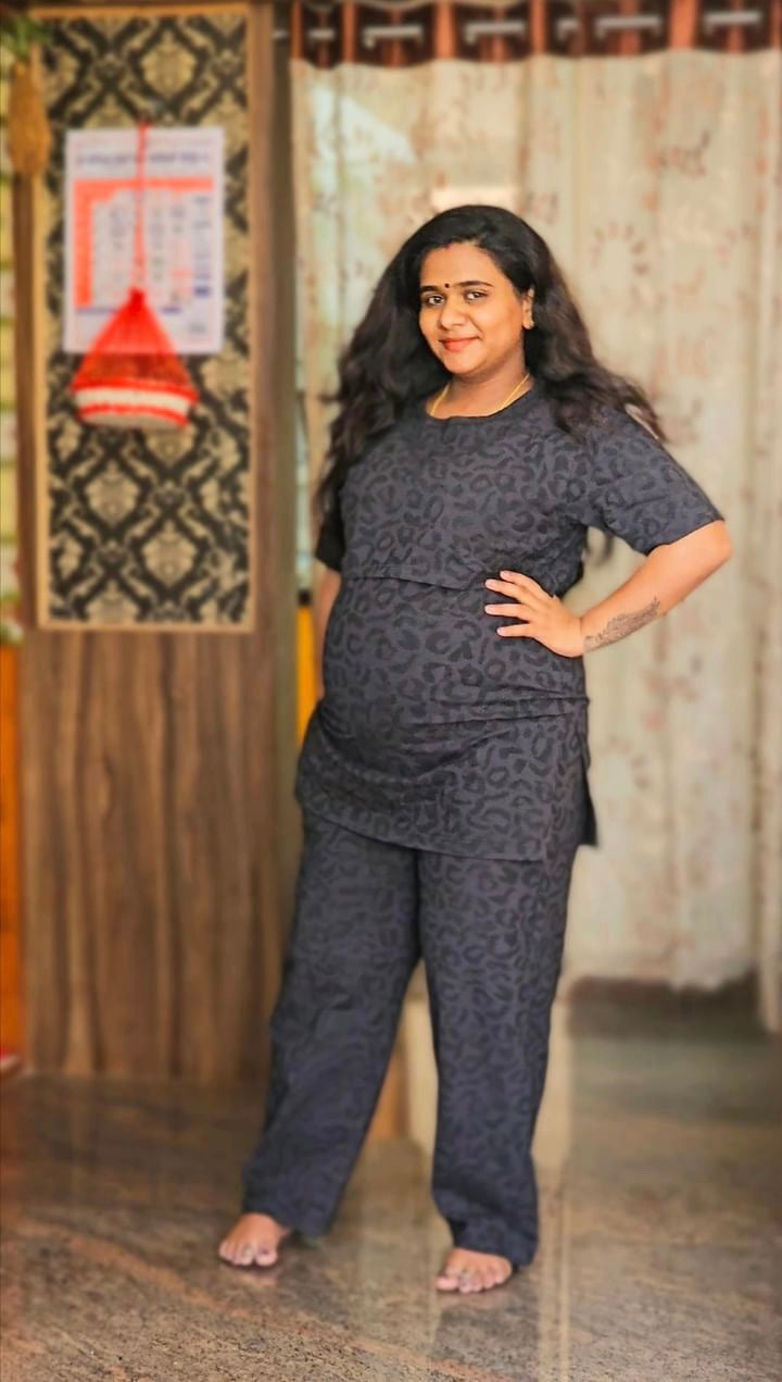 Black Panther Feeding Loungewear