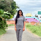 Grey Petals Lounge set