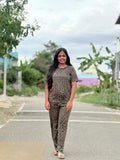 Cozy Leopard lounge set