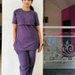 Purple Dots Feeding Loungewear