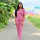 Pink Leopard lounge set