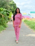 Pink Leopard lounge set