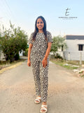 Animal printed loungewear ( Top only )