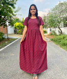 Wine Stripes Full Length Maxi