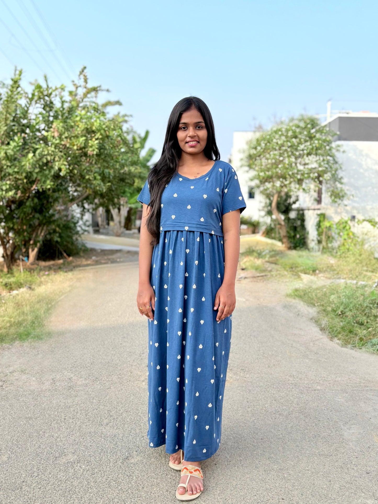 Soft Sky Full length maxi