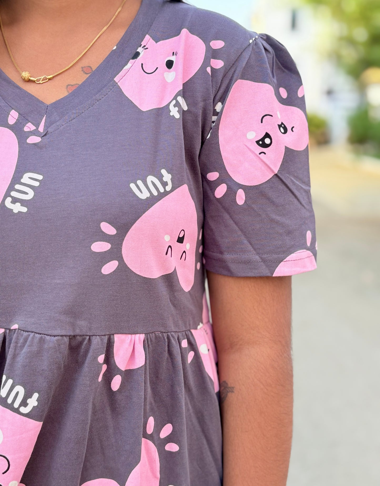 Pink Crush Cotton maxi