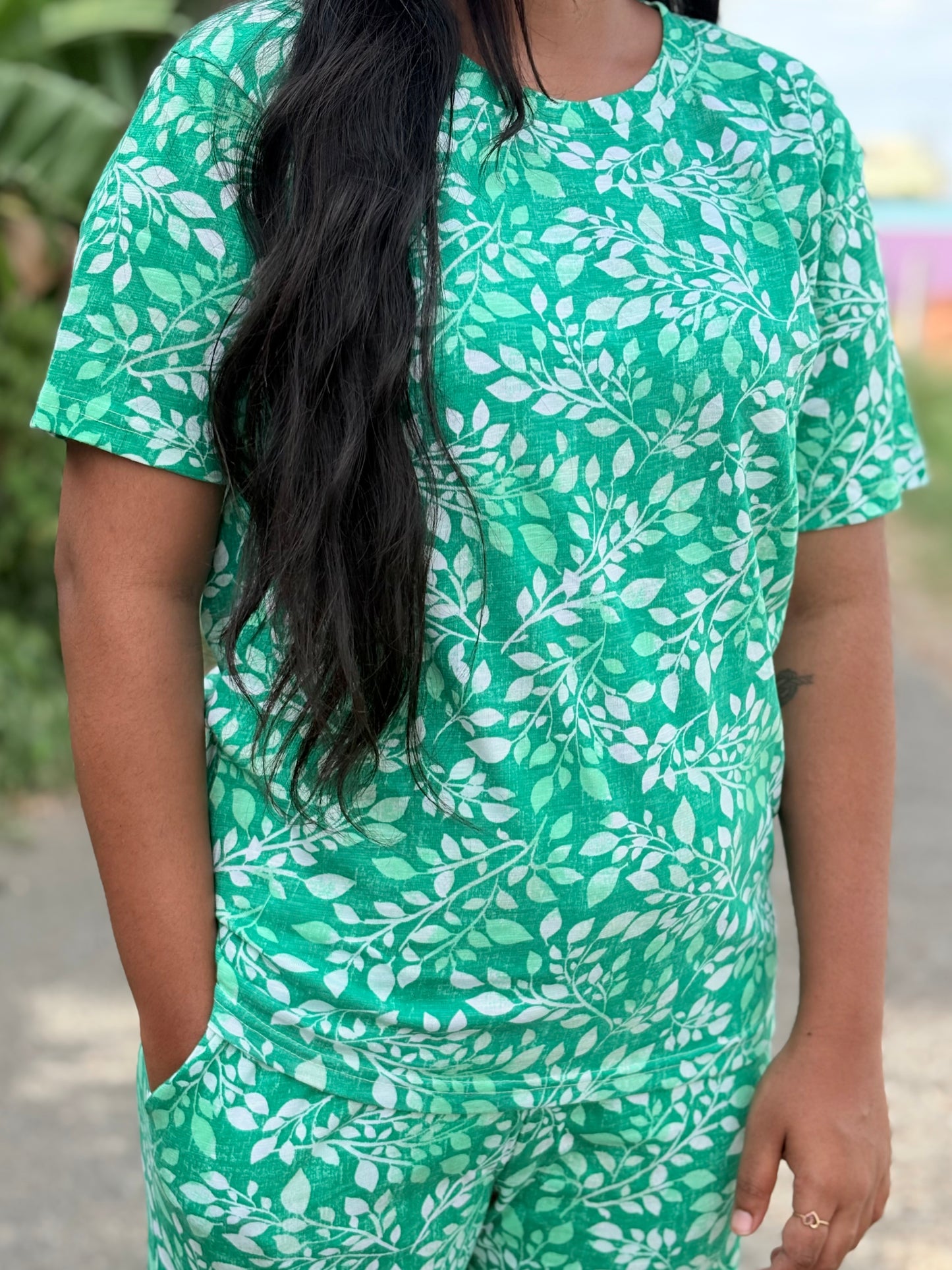 Green Glow Lounge set