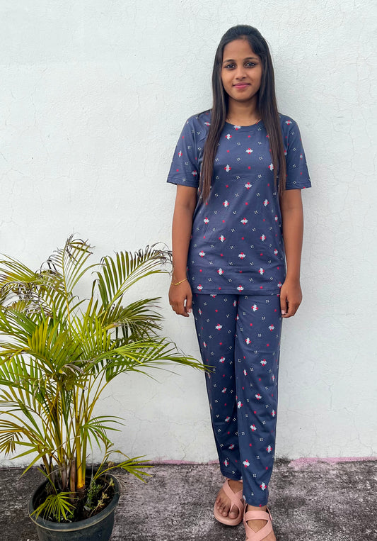 Grey Spiral Lounge Set