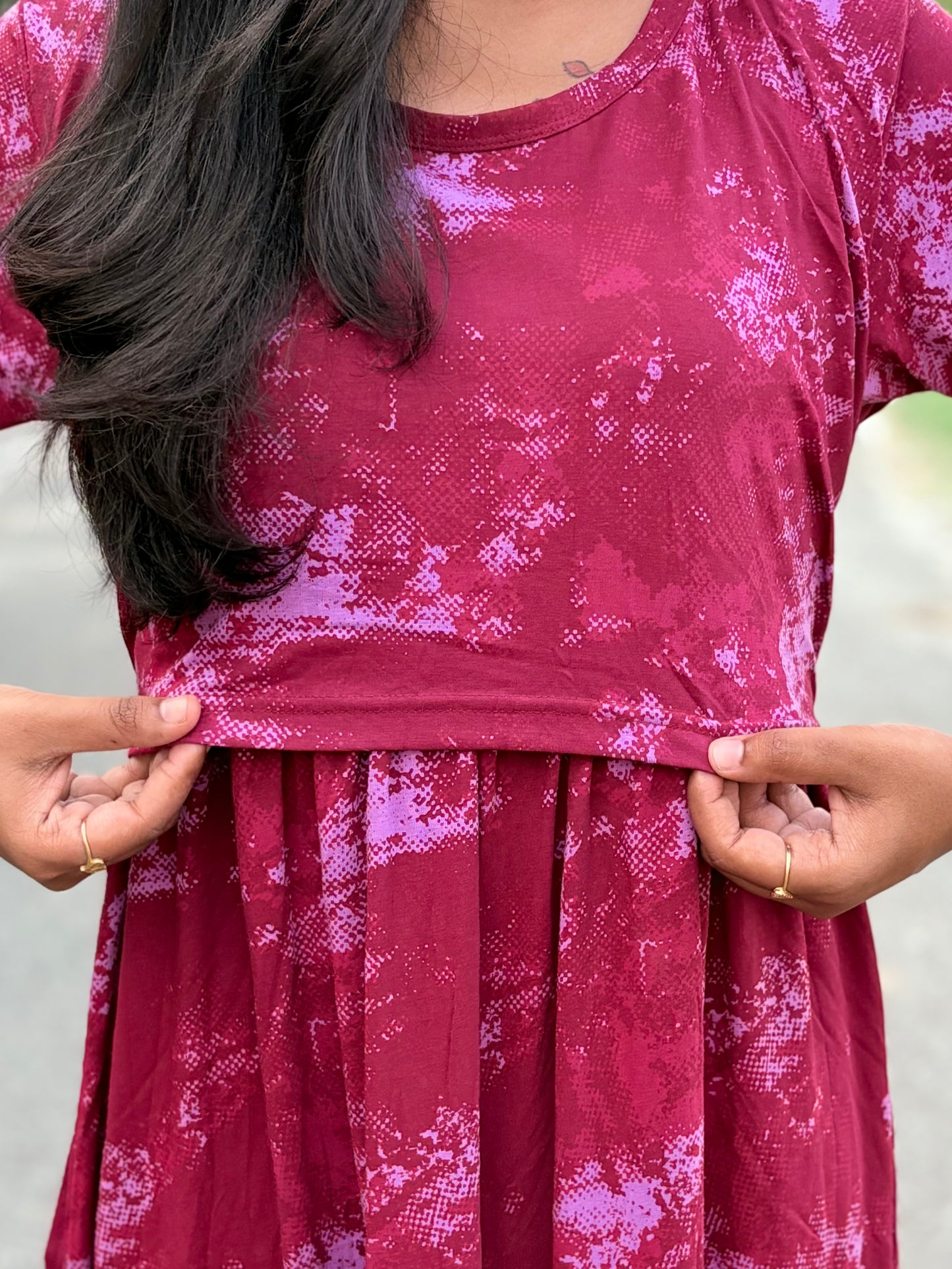 Berry Bliss Full Length Maxi