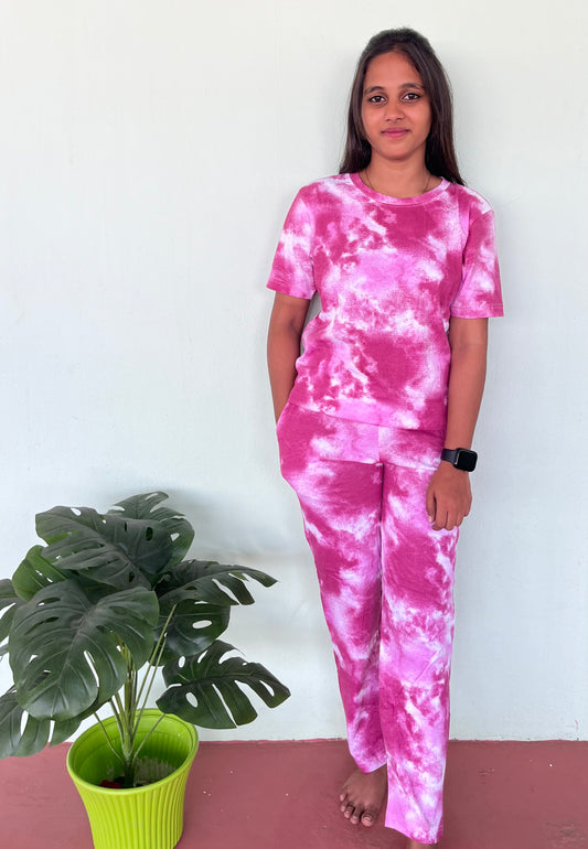 Magenta Lounge Set