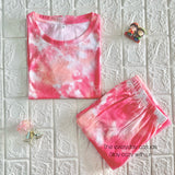 Pinkish Peach Lounge Set