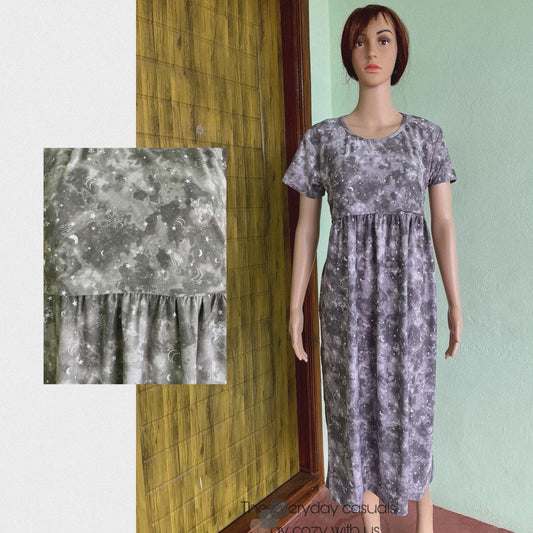 Starry Nights Calf Length Maxi